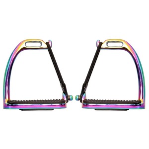 Estribos de Acero Inoxidable para Montar a Caballo, para Adultos y Niños, con Logotipo Personalizado, Estribos Articulados de Acero Inoxidable Fundido - Product Image 6