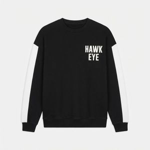 Sudadera Casual de Otoño para Hombre HAWK EYE SPORTS, Nueva Moda, Forro Polar de 350g, Impermeable, Estampado Ecológico, Hombros Caídos, Corte Regular - Product Image 6