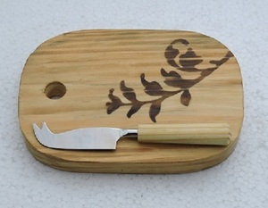 Planche à fromage 2026 très vendue avec couteau, écologique, pour cuisine et hôtel, planche à découper fruits et légumes - Product Image 6