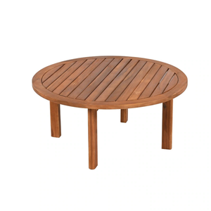 Ensemble de salon de jardin moderne en teck et corde avec coussins et table basse - Product Image 5