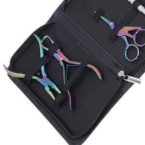 Kit de pinces à extensions capillaires de qualité supérieure avec poignée confortable, outil pour micro-anneaux et ensemble d'aiguilles à enfiler - Product Image 5