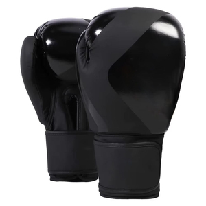 Gants de boxe professionnels personnalisés de qualité supérieure en cuir de vache véritable et PU, pour l'entraînement professionnel, avec lacets de haute qualité - Product Image 1