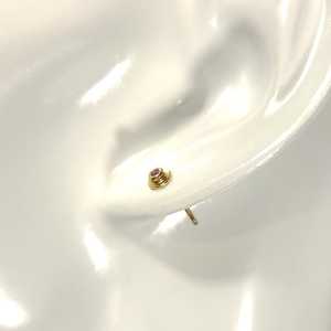 Boucles d'oreilles en rubis naturel, argent sterling 925, plaqué or 14 carats, facettées, sans nickel, bijoux minimalistes pour femmes - Product Image 2