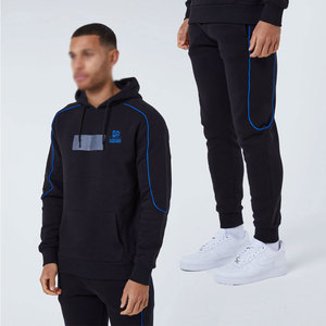 Service OEM, vente chaude, survêtements d'hiver à capuche imprimés pour hommes, 100% coton, logo personnalisé, vente en gros - Product Image 2