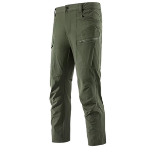 <b>Waterproof</b> Cargo Pants Durable Outdoor Casual Mid Lightweight Breathable Quick Dry 100% Cotton Performance Hiking <b>Trousers</b> - Product Image 4