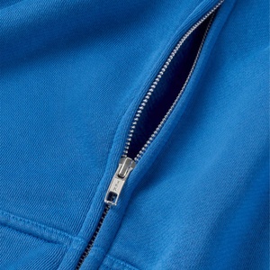Sweat-shirt d'hiver personnalisé OEM pour homme, à fermeture éclair, <span class=keywords><strong>bleu</strong></span> royal, entièrement zippé, en molleton épais 100 % coton, couleur et taille personnalisables - Product Image 6