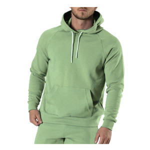 ชุดวอร์มผู้ชาย ผ้าระบายอากาศดี แขนยาว ดีไซน์เสื้อฮู้ดแบบสวม มีเชือกผูก ปรับแต่งโลโก้ได้ ชุดวอร์มผู้ชาย - Product Image 5