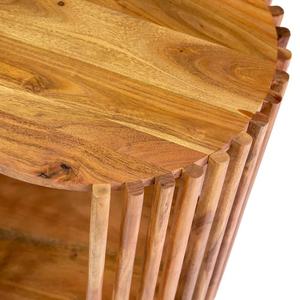 Modern Coffee Table Made <b>Solid</b> Teak <b>Wood</b> High Quality Adjustable Height Brown Color Living Room Furniture for Indoor Outdoor Use - Product Image 4