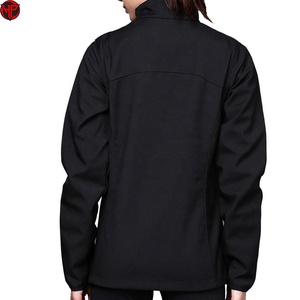 Veste softshell pour femme, zippée, coupe-vent, doublée polaire, entièrement zippée, pour la course à pied, l'entraînement et les activités de plein air. - Product Image 6