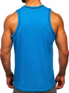 Débardeur pour homme en coton moderne, sans manches, décontracté, confortable pour tous les jours, vêtements de fitness haut de gamme fabriqués aux États-Unis - Product Image 4