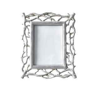 Luxury Modern Silver <b>Twig</b> Design Cast Aluminium Eco-friendly Photo Frame Customized Sizes <b>for</b> Living Room Tabletop Hotel <b>Decor</b> - Product Image 1