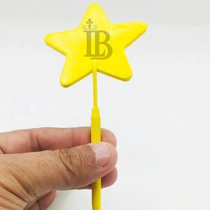 Nuevos Espejos de Acero Inoxidable con Recubrimiento en Polvo Amarillo Estrella, Espejo para Pestañas, Novedades, Espejos Cosméticos Sostenibles de Visón en Oferta con Logo - Product Image 4