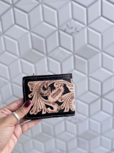 Nouvel Arrivage Portefeuille en Cuir Façonné à la Main pour Homme, Long Portefeuille Zippé Multi-usages, Vente Chaude, Couleur Noire Tendance, Unisexe, Usage Quotidien - Product Image 4
