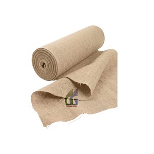 63 Inch wide 9oz hessian jute cloth 500m roll eco-friendly yute <b>fabric</b> Manufacturer Wholesale Goodman Global Bangladesh - Product Image 1