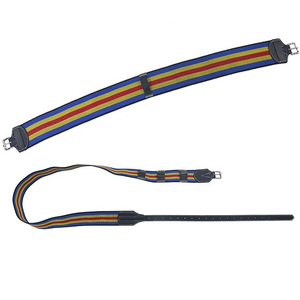 Professional High Quality Adjustable PU Leather/Leather Dressage Girth for Horses-Custom Logo Design OEM Accepted Custom - Product Image 1