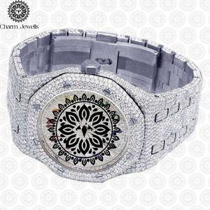 Charm_Jewells Luxury <b>Mechanical</b> <b>Watch</b> Stainless Steel Band Round Case 40mm Luminous Folding Clasp Women's Fashion - Product Image 6