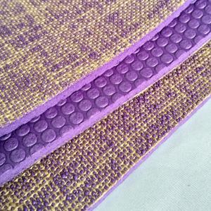 Tapis de méditation en jute de qualité supérieure – Tapis de yoga en fibres naturelles durables pour la méditation, la relaxation et la pratique de la pleine conscience - Product Image 6