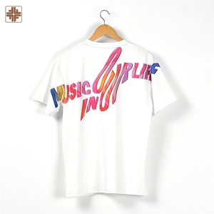 Camiseta Estampada de Peso Pesado de 300 g/m² para Hombre |   Camiseta de Cuello Redondo 100% Algodón |   Ropa Urbana Gráfica de Alta Calidad - Product Image 3