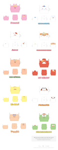 Portefeuille pour cartes et sac bandoulière Stray Kids - SKZOO X SANRIO CHARACTERS, en papier et plastique, pour enfants, fabriqué à Séoul - Product Image 4