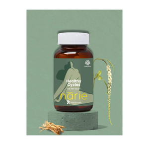 Formule Healthy Cycles avec Shatavari Lodhra Ashoka pour soulager les douleurs menstruelles, l'équilibre hormonal, un flux régulier et la santé menstruelle - Product Image 1
