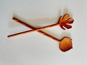 Cuchara de Té de Madera Ecológica Hecha a Mano, Cuchara para Café, Té y Azúcar, Accesorio de Cocina Pulido - Product Image 3