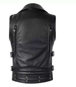 Chaleco de Cuero para Mujer con Logotipo Personalizado, Chaleco de Cuero Auténtico Suave, Estilo Personalizado, para Motociclistas, Viajes y Actividades al Aire Libre - Product Image 2