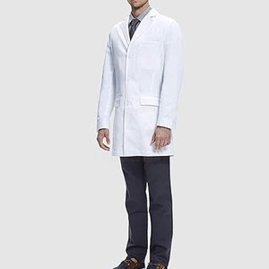 Blouse de travail personnalisée avec logo pour infirmiers, prix abordable, dernier design, pour hommes - Product Image 3