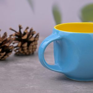 Modern Luxury Pumpkin Ceramic Coffee <b>Set</b> 180ml Eco-Friendly Durable Portable Glossy Multicolor Office & Home Gifting - Product Image 4