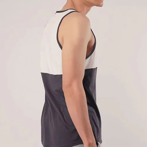 เสื้อกล้ามผู้ชายราคาถูก สไตล์ลำลอง ผ้าถัก 100% คอตตอน ใส่สบายในฤดูร้อน คุณภาพสูง ระบายอากาศได้ดี - Product Image 6