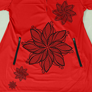 Maillot de bain une pièce pour femmes, manches longues, coupe courte, imprimé sur le devant, séchage rapide, antibactérien, style islamique, burkinis - Product Image 6