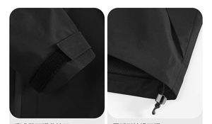 Fabricant de vestes coupe-vent unisexes OEM ODM, imperméables, coupe-vent, softshell, pour sports de plein air - Product Image 2