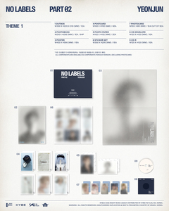 YEONJUN-NO LABELS PART 02 Música Pop Coreana para Todas las Edades - Product Image 3
