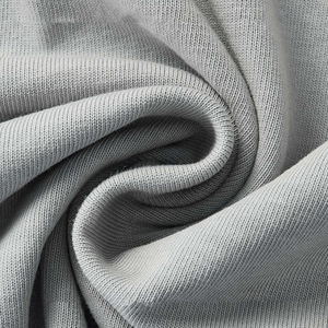 Camiseta de cuello redondo acanalado 1x1 resistente con lavado ácido, directamente del fabricante, que previene el estiramiento, venta al por mayor de ropa. - Product Image 3