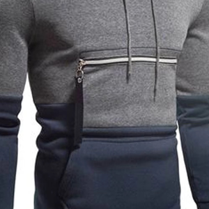 Survêtements sportifs 2-en-1 pour hommes, 100 % coton respirant, à capuche, personnalisables, les plus vendus en gros - Product Image 2