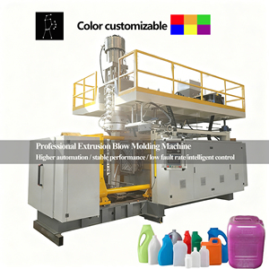 Máquina para Fabricar <span class=keywords><strong>Bidones</strong></span> <span class=keywords><strong>de</strong></span> 200 <span class=keywords><strong>Litros</strong></span> HDPE/PE/PVC/PP/PC, Máquina <span class=keywords><strong>de</strong></span> Moldeo por Soplado por Extrusión para <span class=keywords><strong>Bidones</strong></span> <span class=keywords><strong>de</strong></span> Plástico <span class=keywords><strong>de</strong></span> 55 Galones - Product Image 1