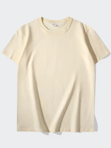 Misha Sports and Fitness 2026 Cotton <b>khaki</b> loose <b>shirt</b> <b>Men's</b> short sleeve <b>shirt</b> <b>Khaki</b> loose fit <b>t</b>-<b>shirt</b> Cotton loose <b>t</b>-<b>shirt</b> - Product Image 6