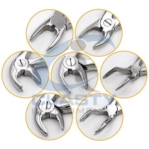 Juego de Fórceps para Extracción Dental con Herramienta para Retirar Fragmentos Radiculares, Kit de Instrumentos Quirúrgicos Orales de Acero Inoxidable - Product Image 5