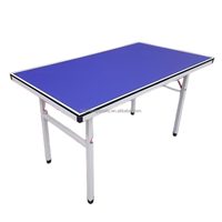 Mini Table de Tennis de Table Portable pour l'intérieur, table de ping pong de petite taille