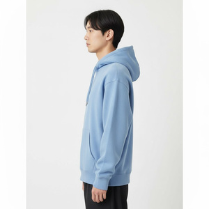 Sweat à capuche pour homme avec cordon de serrage réglable et tissu polaire chaud pour un usage quotidien - Product Image 4