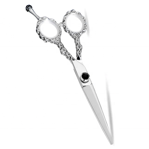 Ciseaux de coiffure professionnels en acier inoxydable à haute teneur en carbone VG10 pour salon de beauté, qualité A+, tranchants, pour droitiers, vente en gros - Product Image 6