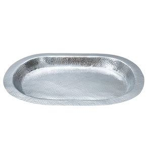 Bandeja Rectangular Metálica Multiusos para Servir Alimentos, para Bodas y Restaurantes, Bandeja de Hojalata para Servir Comida en el Hogar - Product Image 1