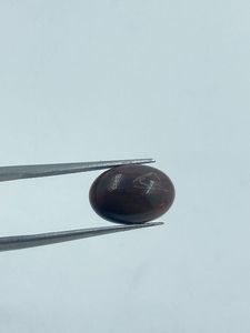 Opale noire naturelle chauffée de forme ovale 3,15 carats 9,50x13,50 mm Opale de feu - Product Image 2