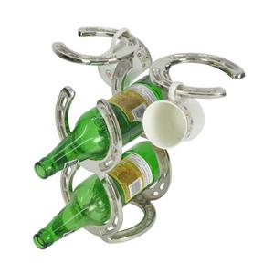 Exhibidores de Sobremesa de Aluminio, Decorativos, Estilo Herradura, para Botellas y Vasos, Soporte para Botellas de Vino, Accesorios para Bar en Casa, Último Modelo - Product Image 1