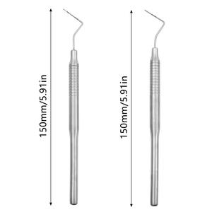 Dental Examination Kit Stainless Steel Teeth Cleaning Mirror Pick Set CE Certified Class II 1 Year Warranty By Dentavex - Product Image 1