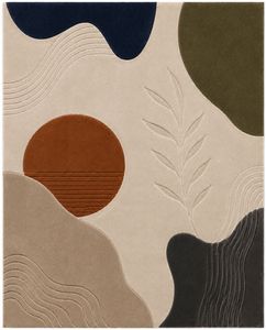Carpet for Living Room Handmade Abstract Hand Tufted Wool Area Rug Modern Sculpted Custom Designer Carpet Bedroom Hotel - Product Image 2