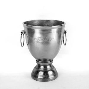 Refroidisseur à champagne de style américain avec poignée, bac à boissons artisanal en aluminium, grand seau à glace, fournitures pour bar et événements - Product Image 6