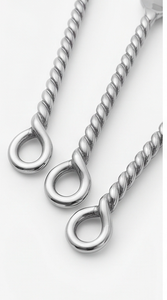 Ensemble de couverts en acier inoxydable avec manche torsadé, cuillère, fourchette, couteau, finition miroir haute brillance, compatible lave-vaisselle, design minimaliste, usage domestique - Product Image 3