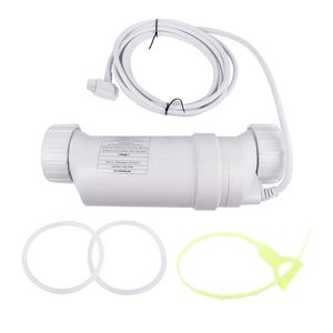 Sistema Completo Generatore di Cloro a Sale W3T CELL 15 per Clorazione Piscine, Capacità 40K Galloni, Cavo da 15FT, per Piscine e Scale - Product Image 3