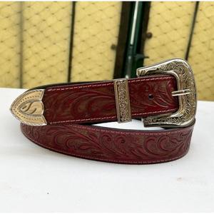 Cinturones de Cuero Genuino de Piel de Vaca Hechos a Mano con Hebilla de Acero Resistente, Impermeables, Último Estilo, Hechos en India - Product Image 1