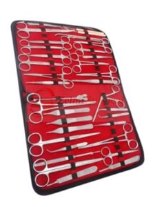 ชุดเครื่องมือผ่าตัด 157 ชิ้น ทำจากเหล็กกล้าไร้สนิม ชุดผ่าตัดทั่วไป ชุดผ่าตัดแบบใช้ซ้ำได้ - Product Image 3